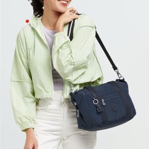 Kipling ART mini shoulder Bag navy blue